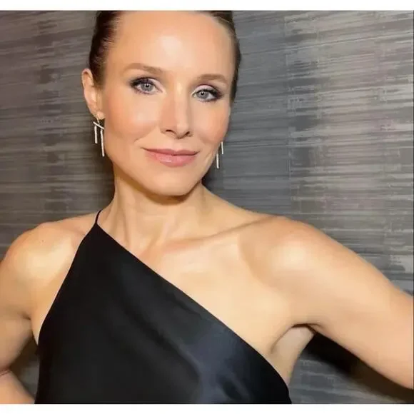 The Sei 100% silk one shoulder high slit evening formal dress black size 2 - Picture 3 of 10